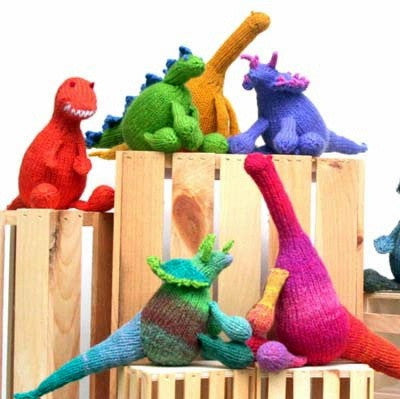 Prehistoric Pals by Knitting at Knoon
