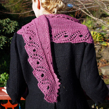 Scroll Lace Scarf by Ysolda