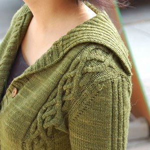 B-Side Cardigan from Cosmicpluto Knits