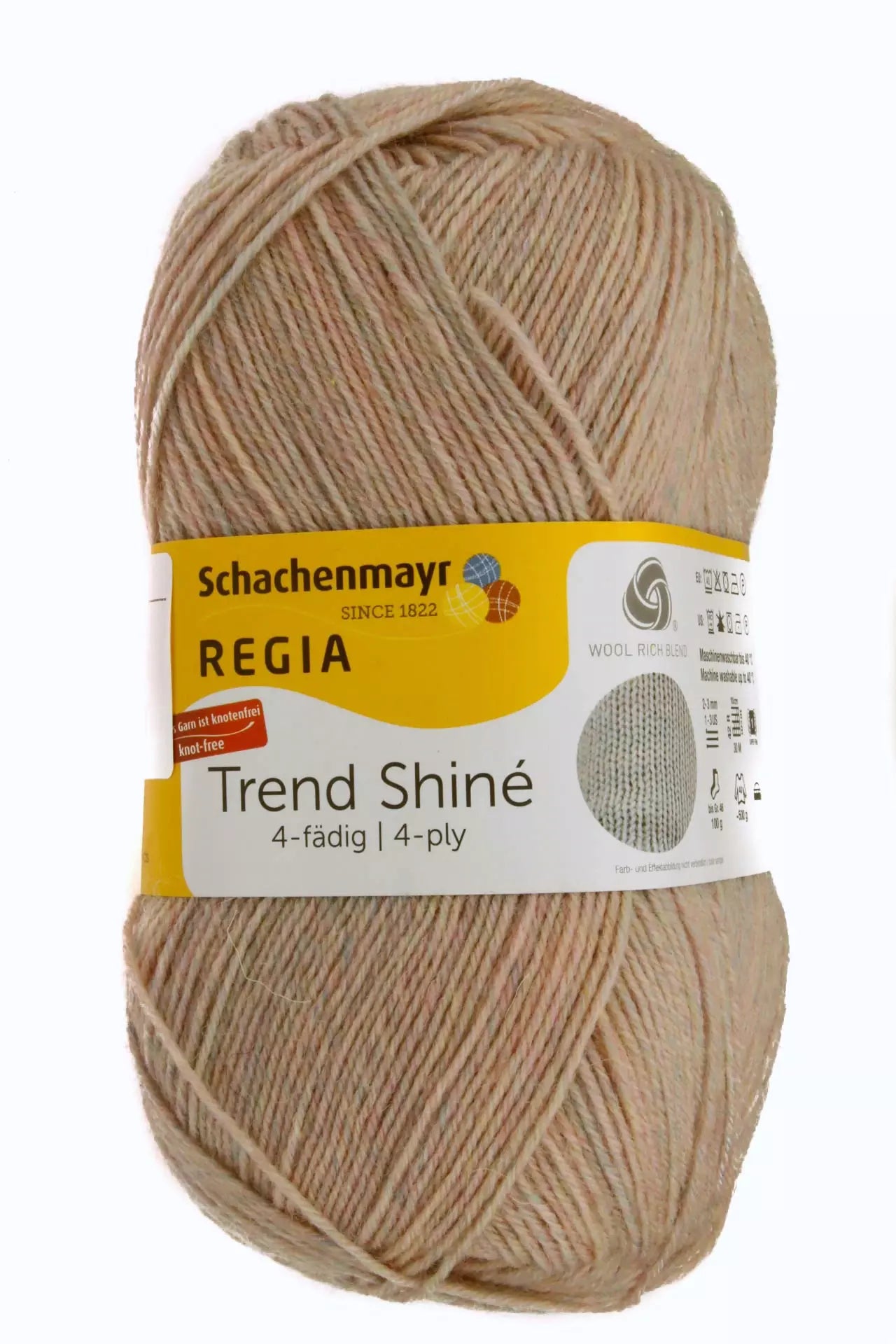 Regia 4-Ply Fuchsia Sock Yarn - 100g Wool Blend For Knitting Socks & More