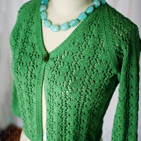 CeCe Cardigan pattern from Chic Knits