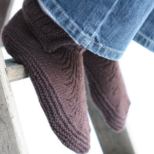 Adult Moc-a-Soc by Bekah Knits