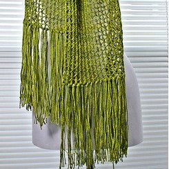 Star Mesh Scarf by Gardiner Yarn Works