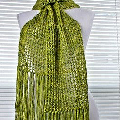 Star Mesh Scarf by Gardiner Yarn Works