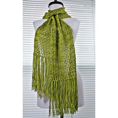 Star Mesh Scarf by Gardiner Yarn Works