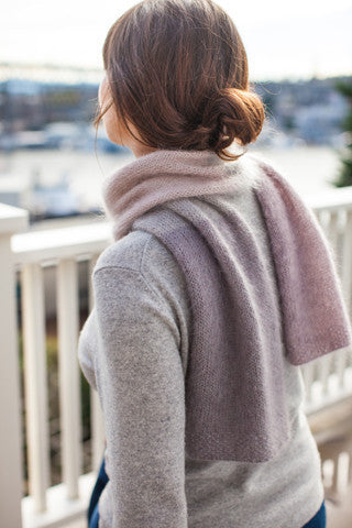 Color Play Mohair Scarf & Wrap by Churchmouse Yarns & Teas