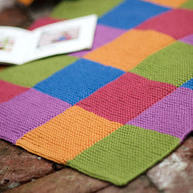 Garter Blocks Baby Blanket by Churchmouse Yarns & Teas