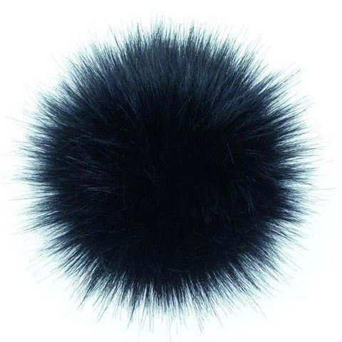 Rowan Faux Fur Pompom 00005 Fox Black pom pom