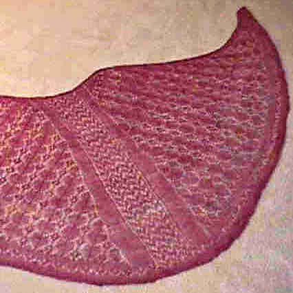 All-over Lace Faroese Shawl by Heartstrings Fiberarts