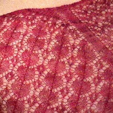 All-over Lace Faroese Shawl by Heartstrings Fiberarts