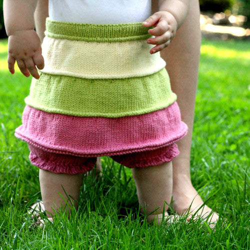 Baby Lollipop Skirt & Bloomers by Bekah Knits