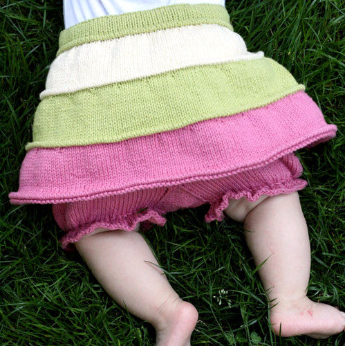 Baby Lollipop Skirt & Bloomers by Bekah Knits