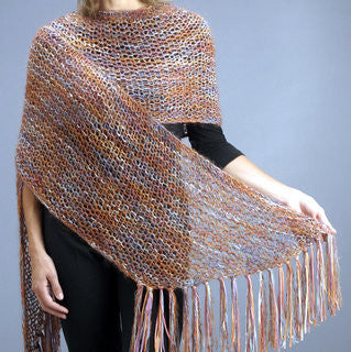 Biased Stole pattern from Fiesta Yarns