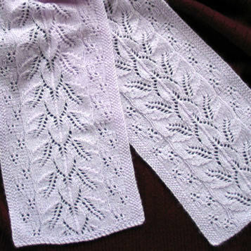 Spring Bouquet scarf pattern from Jojoland