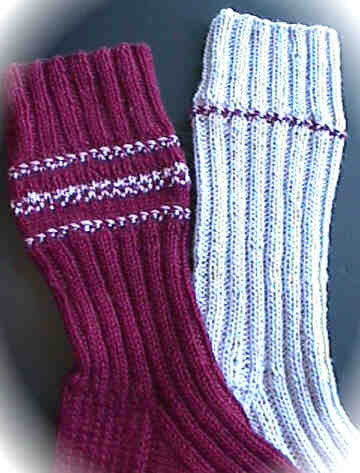 Comfort Socks by Heartstrings Fiberarts