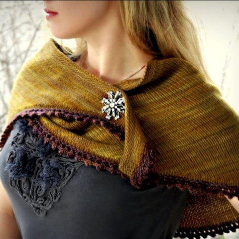 Cosette Wrap by Never Not Knitting