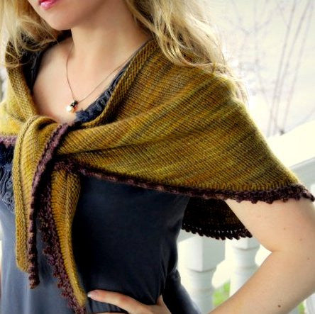 Cosette Wrap by Never Not Knitting