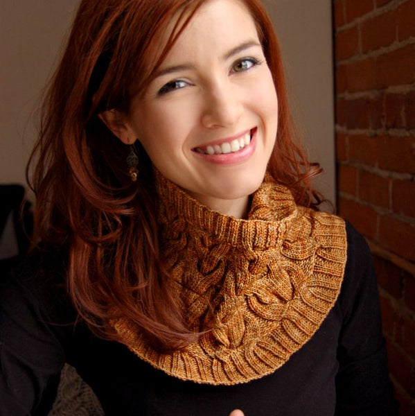 Cream and Sugar Cowl by Never Not Knitting