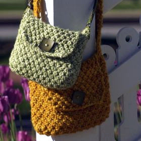 Desert Satchel pattern from Kate Jackson Knits