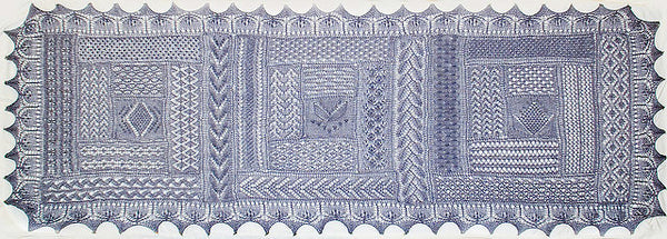 Estonian Potpourri Shawl by Alpaca with a Twist