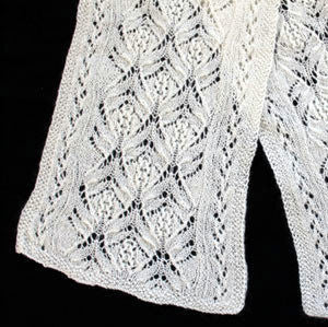 Fall Acorn scarf in Jojoland Cashmere