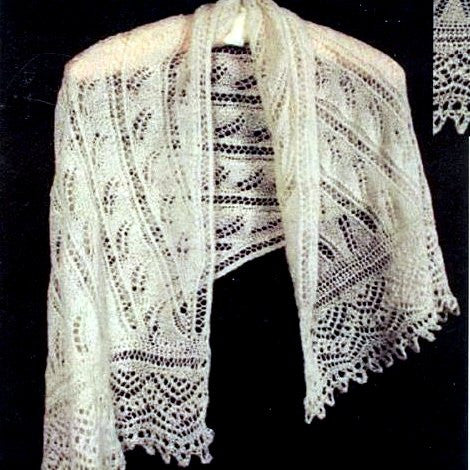 Fern Garden Stole by Alpaca with a Twist