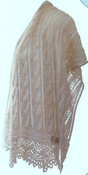 Fern Garden Stole by Alpaca with a Twist