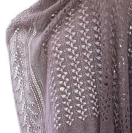 Flight of the Honey Bees Shawl by Alpaca with a Twist