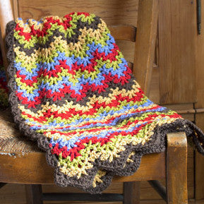 Vintage Crochet Blanket by Churchmouse Yarns & Teas