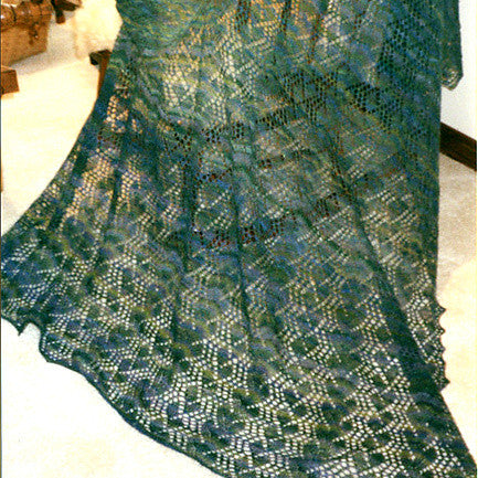 Hanging Vines Stole by Heartstrings Fiberarts