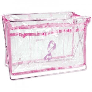 clear plastic plant caddy Handy Caddy Clear Vinyl Knitting Organizer