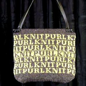 Knit and Purl Bag by Two Old Bags