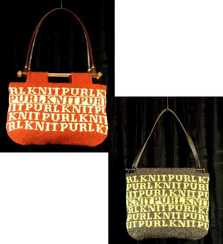 Knit and Purl Bag by Two Old Bags