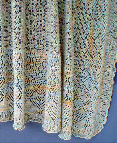 Lacie Blankie Knitting Pattern - Heartstrings Fiberarts - Great Yarn ...