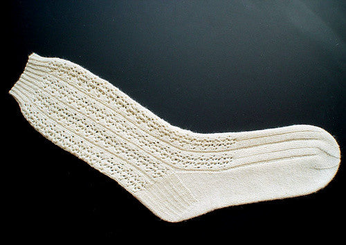 Luxury Lace Socks by Heartstrings Fiberarts