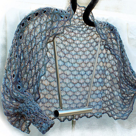 Palette of Colors Shrug by Heartstrings Fiberarts