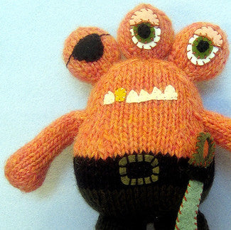 Peg the Pirate pattern from Caffaknitted