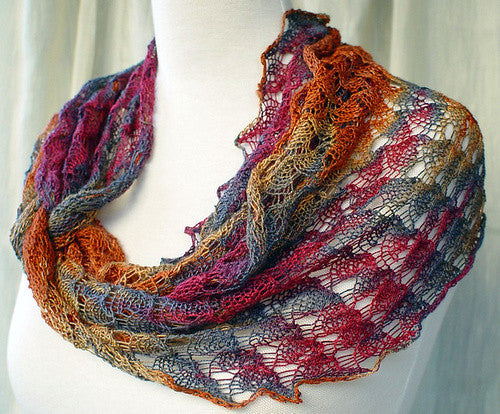 Ring of Lace Wrap by Heartstrings Fiberarts
