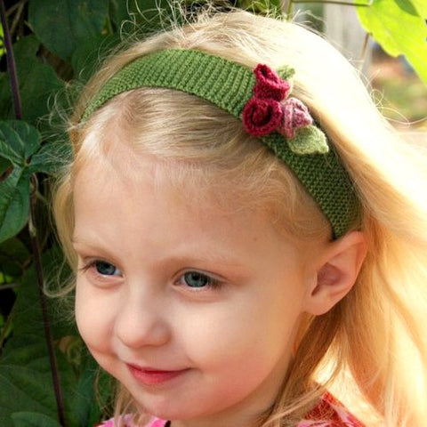 Roses are Red, Violets are Blue by Never Not Knitting