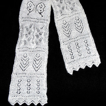 Sampler Scarf for Lace Class by Alpaca with a Twist