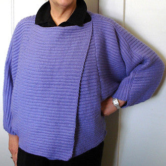 Savvy Crochet Origami Wrap by KRW Knitwear