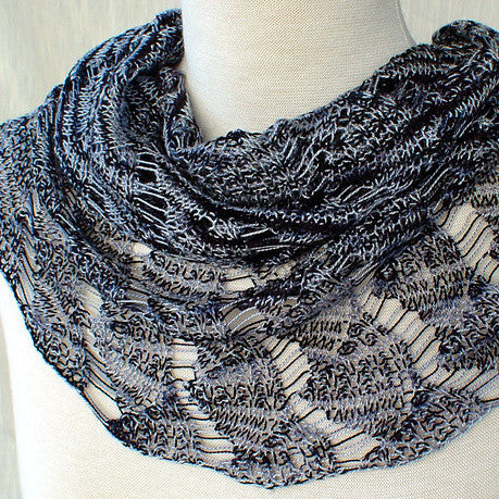 Silk Smoke Ring by Heartstrings Fiberarts