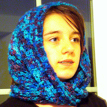 Soulful Seas Crochet Mobius by KRW Knitwear