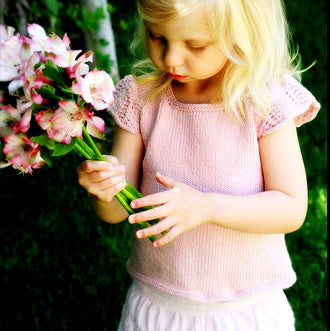 Spring Garden Tee by Never Not Knitting