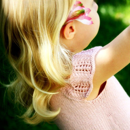 Spring Garden Tee by Never Not Knitting