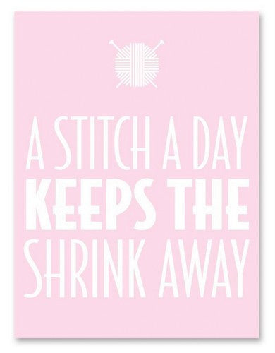 Knitterella Notepad - A Stitch a Day