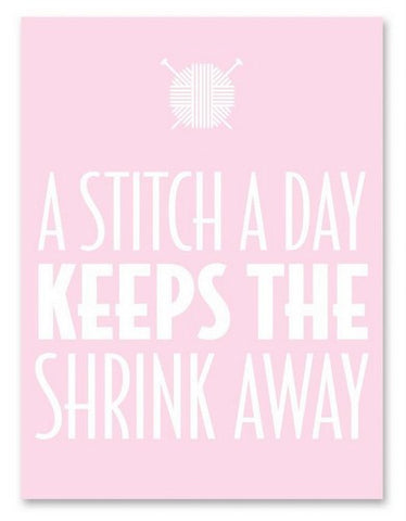 Knitterella Notepad - A Stitch a Day