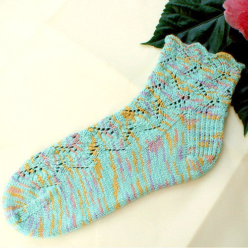 Swirling Lace Anklets by Heartstrings Fiberarts