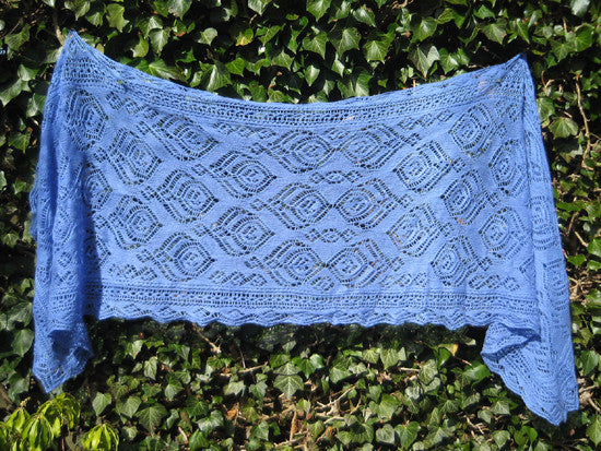 Turkish Rose Shawl pattern from Jojoland