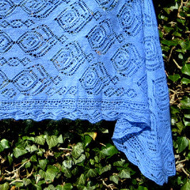 Turkish Rose Shawl pattern from Jojoland